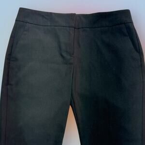 ANN TAYLOR PETITES Women’s 0P Black SIGNATURE Ankle Pant